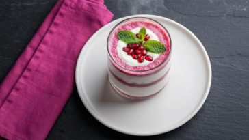 Смути со калинка и јогурт