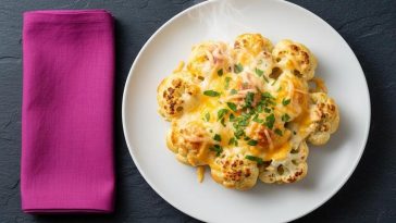Тава со карфиол и кашкавал