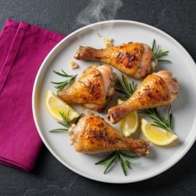 Пилешки копани со рузмарин