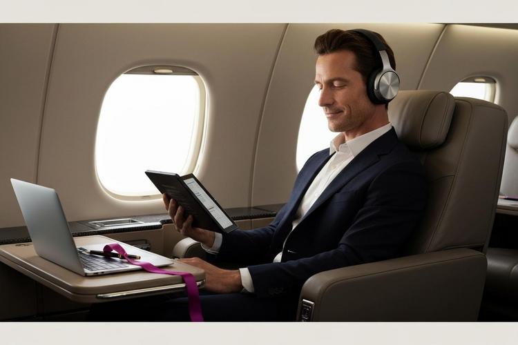 Bluetooth слушалки: Тишина среде вревата на авионот