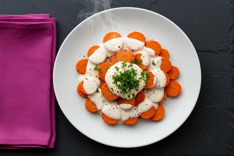 Пржени моркови со павлака