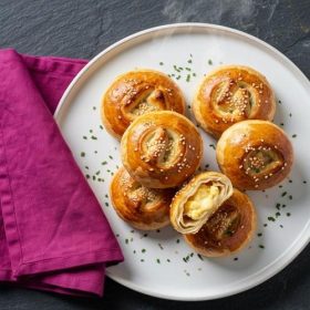 Погачици со маст и сирење